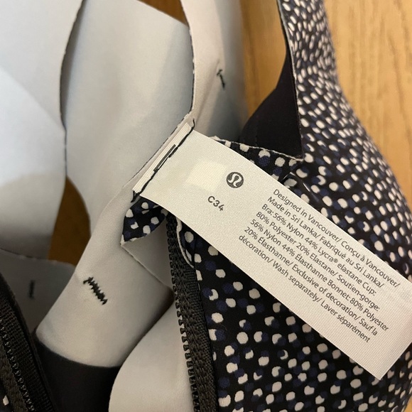 Lululemon Enlite Front-Zip Sports Bra - Picture 5 of 5